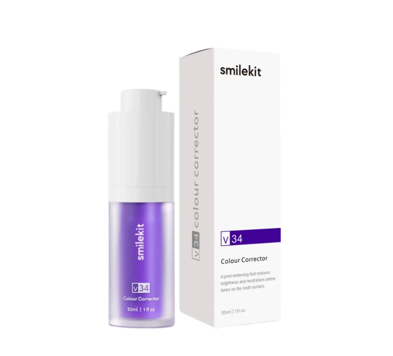 Blanqueador dental purple V34